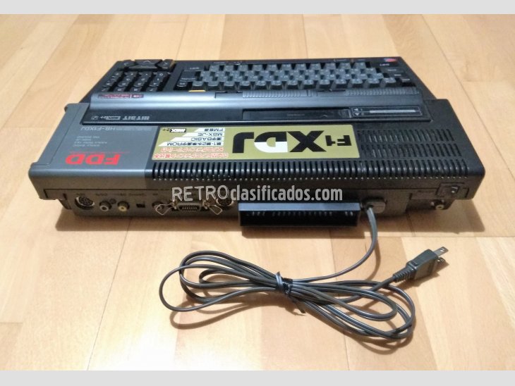 Ordenador MSX2+ Sony F1XDJ MSX  3