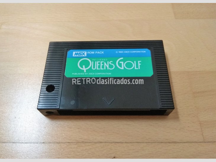 Juego MSX Queen's Golf Ascii 1984 2