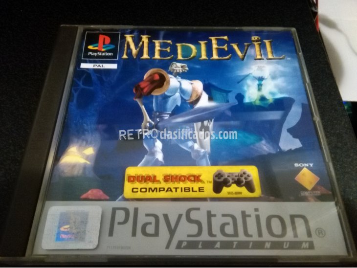 Medievil Sony Playstation con manual 2