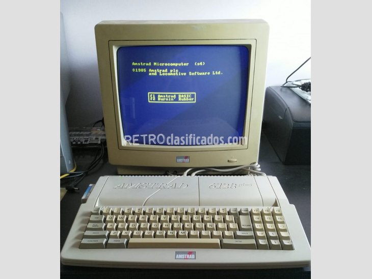 Amstrad CPC 6128 Plus con monitor color 1