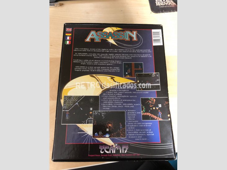 Juego Amiga Assasin Team 17 2