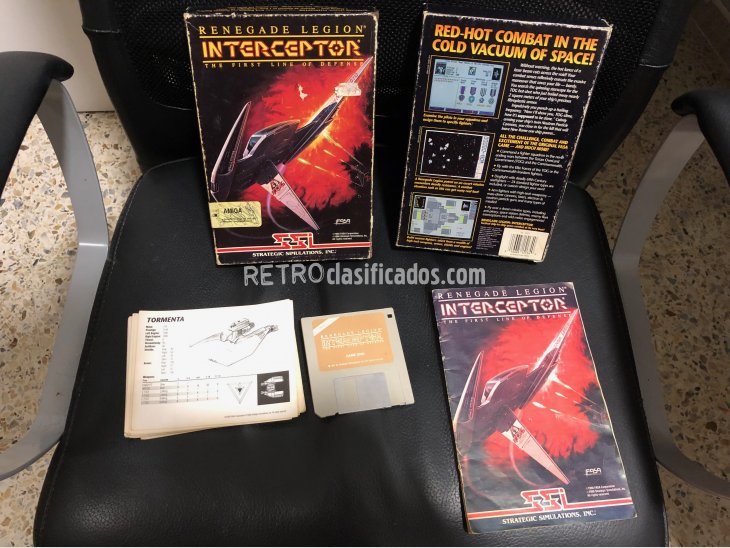 Juego Commodore Amiga Interceptor