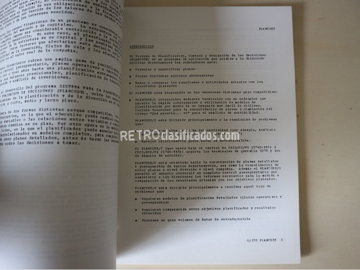 IBM Sistema/370 Manual de Información General 3