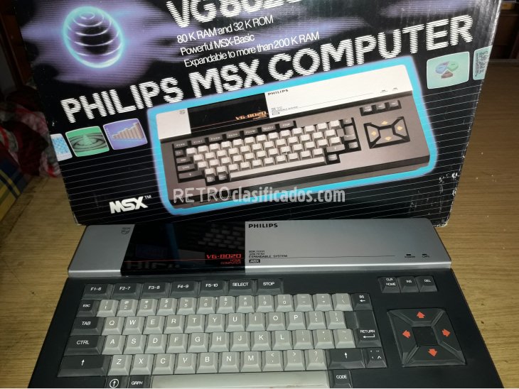 Se vende Philips MSX VG8020/20 en perfecto estado 3