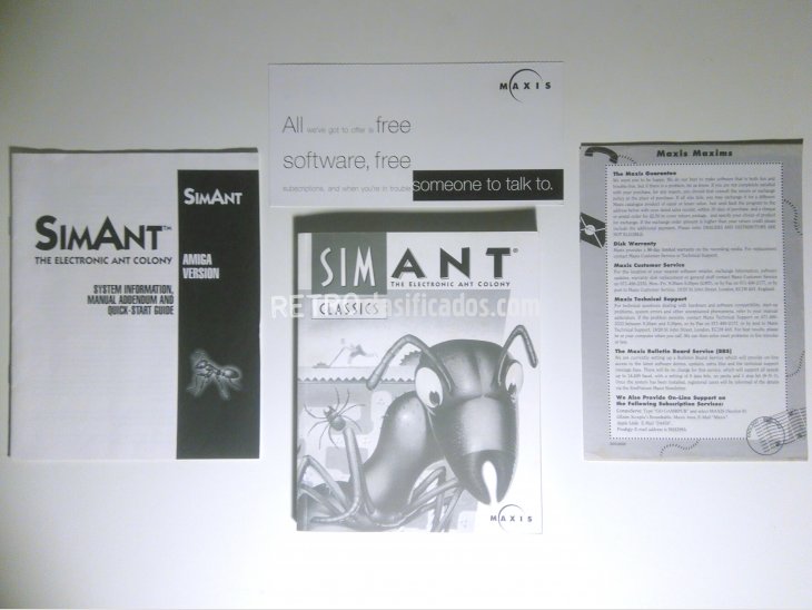Sim Ant Commodore Amiga 2