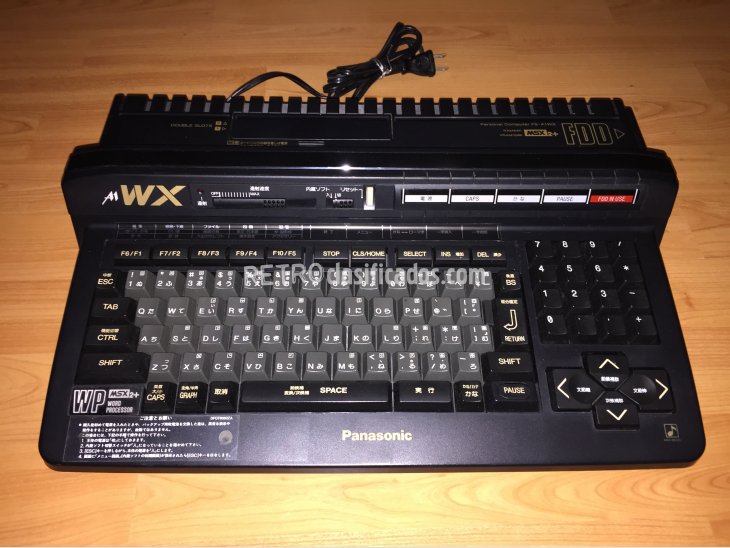 MSX2+ Panasonic FS-A1WX System Computer Boxed 4