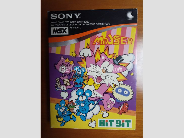 Juego MSX Mouser HIT BIT de Sony 1