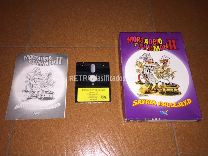 Mortadelo y Filemon 2 Juego original Spectrum +3 1