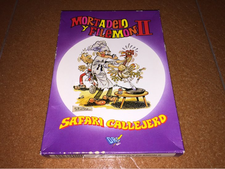 Mortadelo y Filemon 2 Juego original Spectrum +3 2