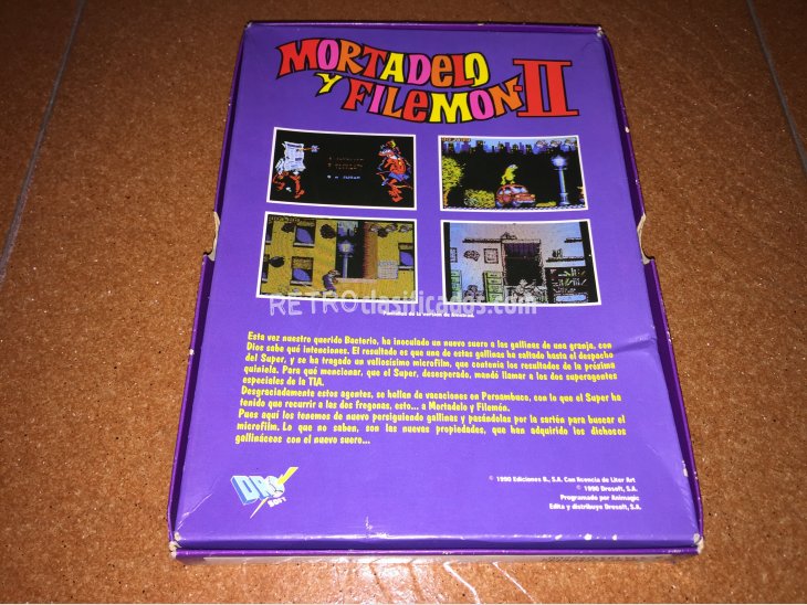 Mortadelo y Filemon 2 Juego original Spectrum +3 3