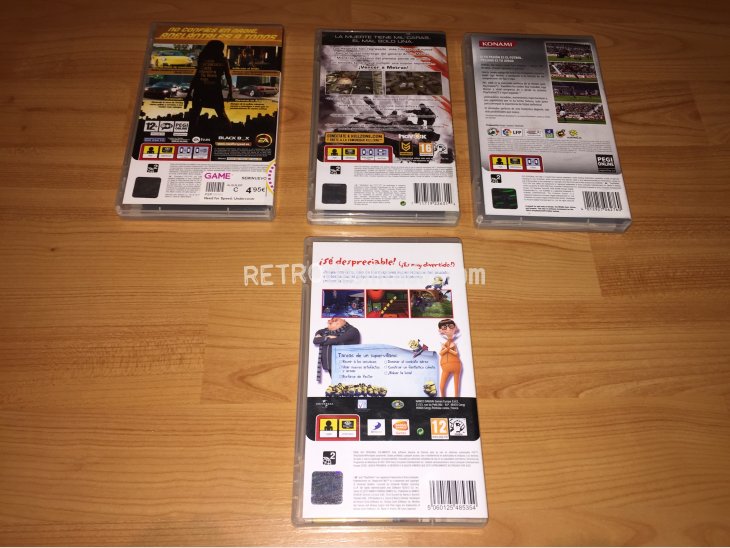Juegos originales de PSP 3