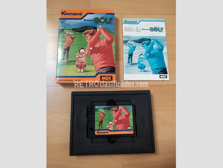 Juego Konami´s Golf Konami 1985 Euro Completo 1