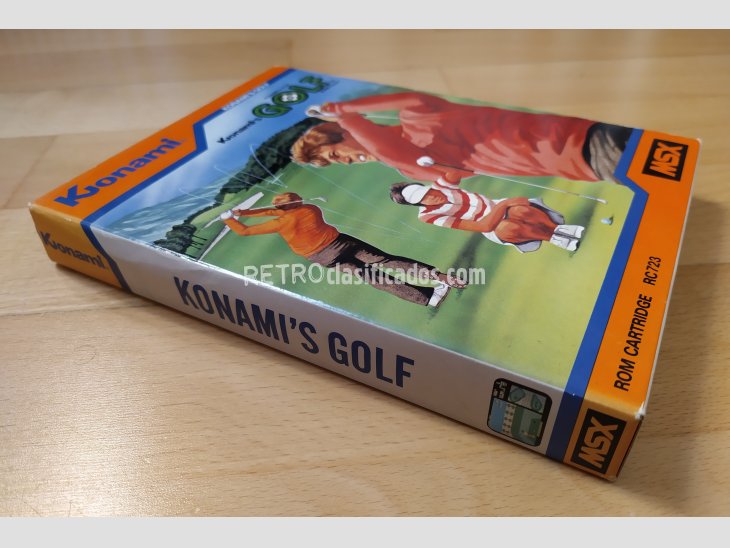 Juego Konami´s Golf Konami 1985 Euro Completo 2