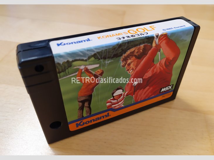 Juego Konami´s Golf Konami 1985 Euro Completo 5