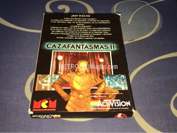 Cazafantasmas II Amstrad Disco 2