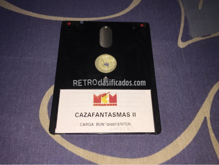 Cazafantasmas II Amstrad Disco 4