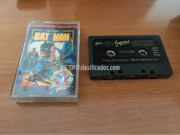 Batman juego original Amstrad 1