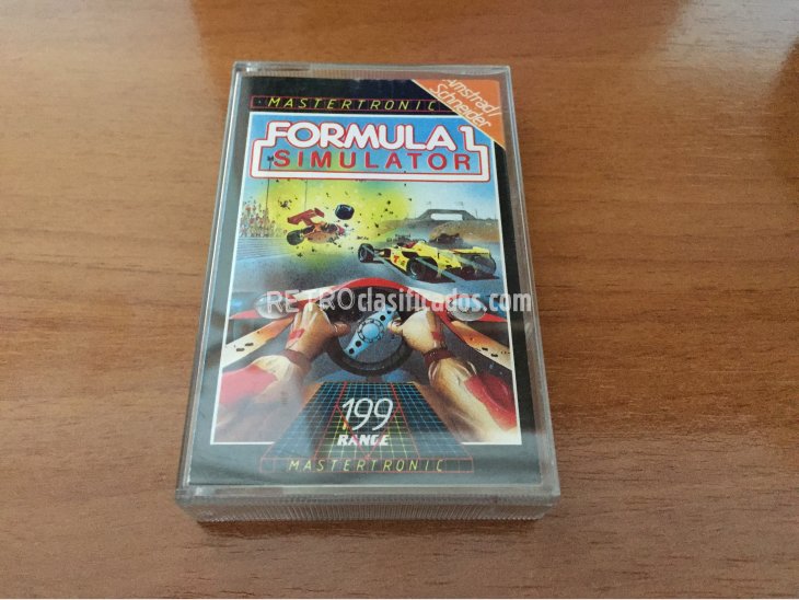Formula 1 Simulator juego original Amstrad 4