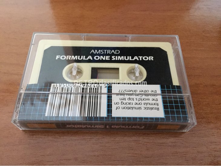 Formula 1 Simulator juego original Amstrad 5