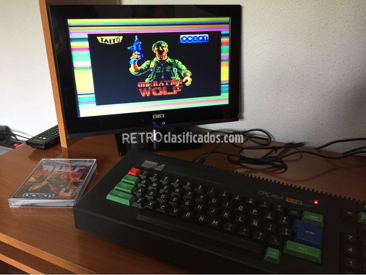 Operation Wolf juego original Amstrad 2