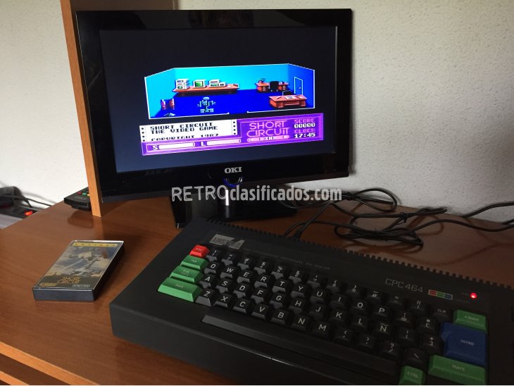 Cortocircuito juego original Amstrad 3