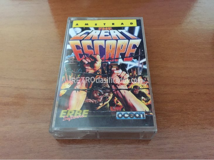 The Great Escape juego original Amstrad 3