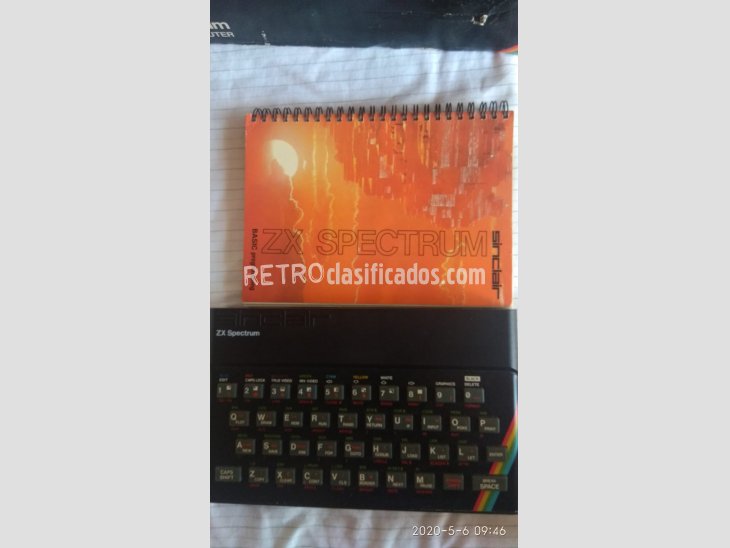 ZX SPECTRUM 48K CARA ORIGINAL, MANUAL. PERFECTO 1