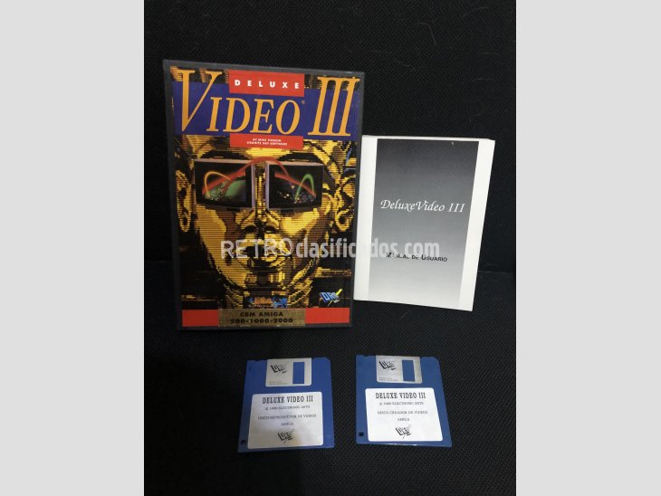 Software Commodore Amiga Deluxe video 3 