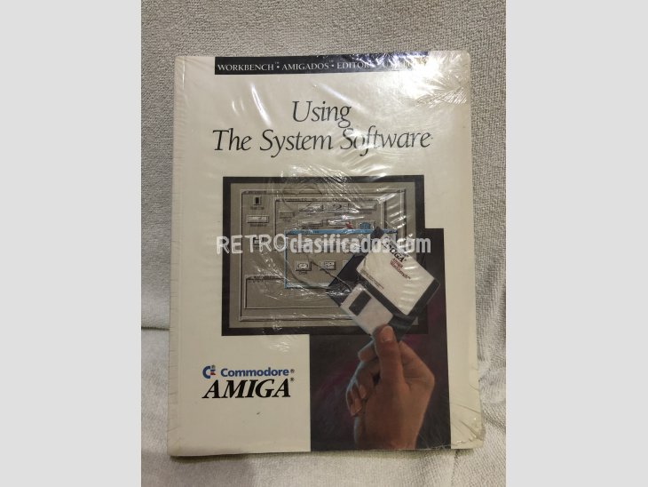 NUEVO Libro Commodore Amiga Using System Software 1