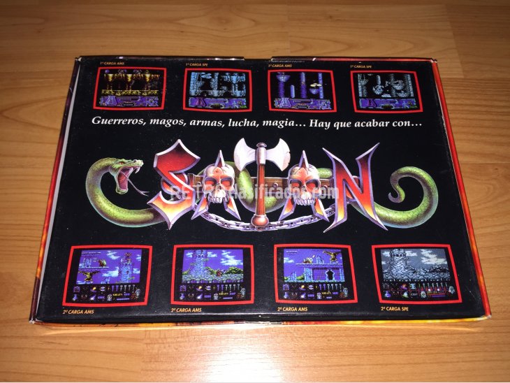 Satan juego original Spectrum 4