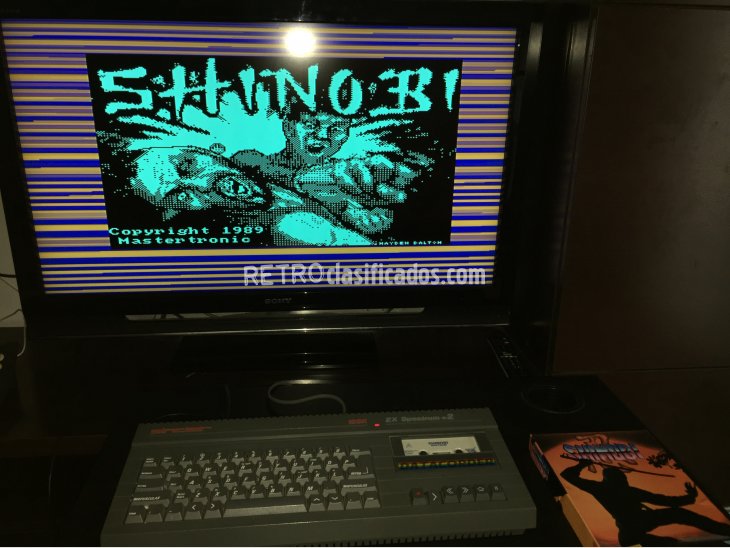 Shinobi juego original Spectrum 2