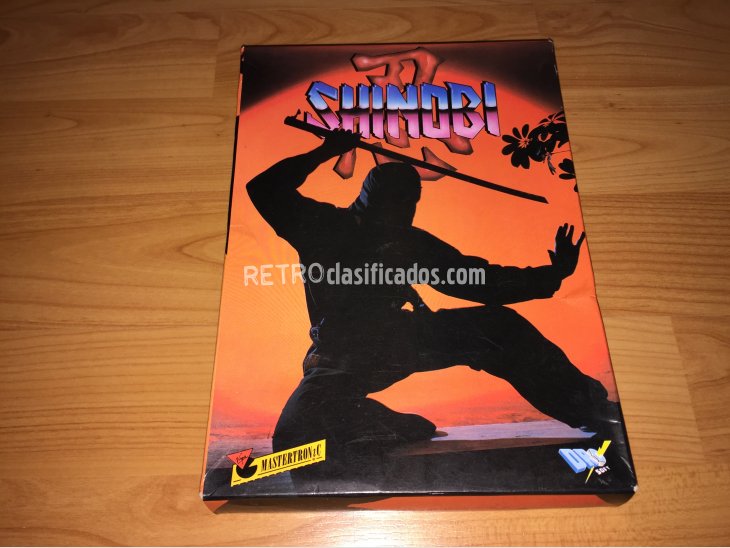 Shinobi juego original Spectrum 4