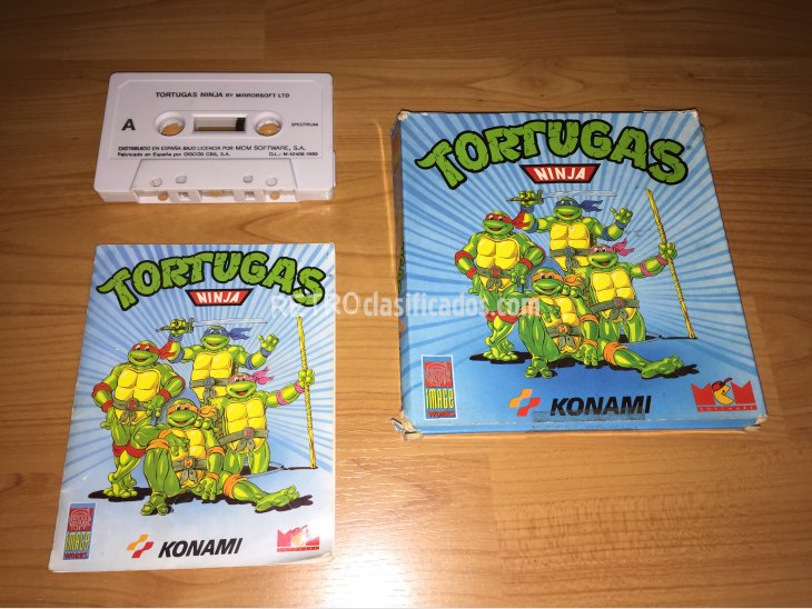 Tortugas Ninja juego original Spectrum 1