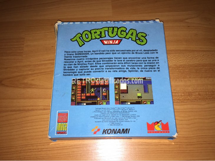 Tortugas Ninja juego original Spectrum 5