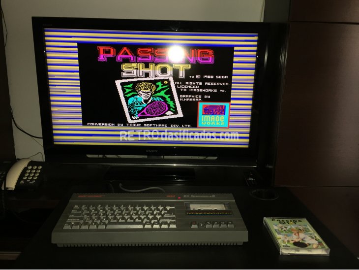 Passing  Shot juego original Spectrum 2