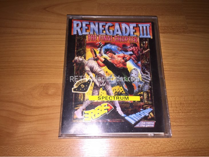 Renegade III juego original Spectrum 4