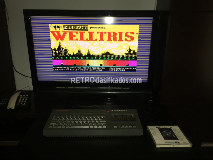Welltris juego original Spectrum 2