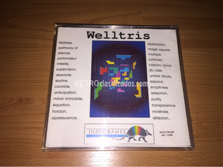 Welltris juego original Spectrum 4