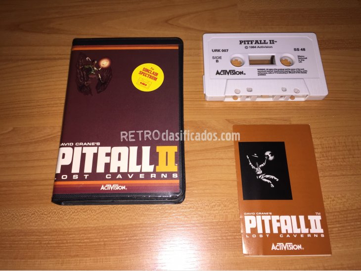 Pitfall II juego original Spectrum 1