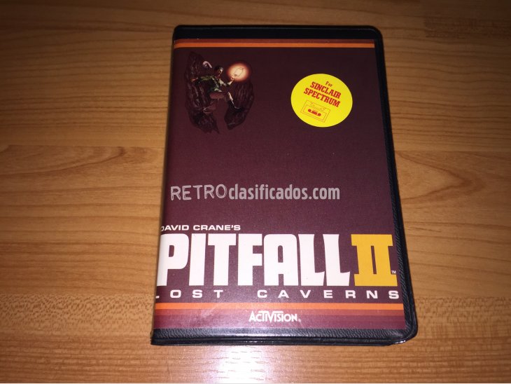 Pitfall II juego original Spectrum 4