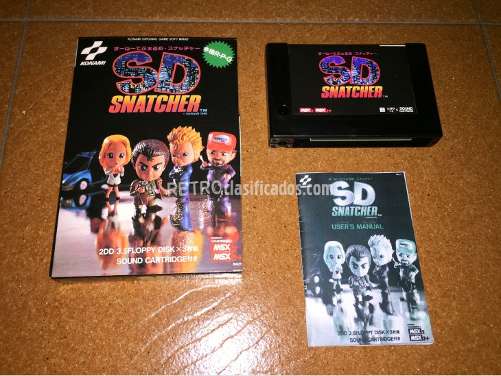 SD Snatcher juego completo MSX2 1