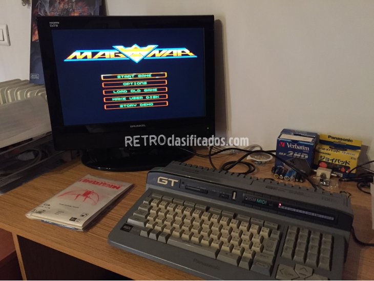 Magnar juego original MSX2 2