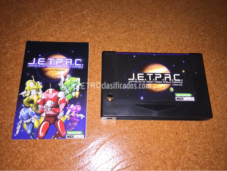 Jetpac juego original MSX 4