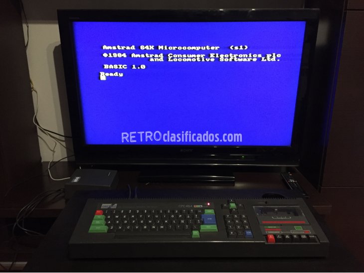 Amstrad CPC464 Ordenador original completo 2
