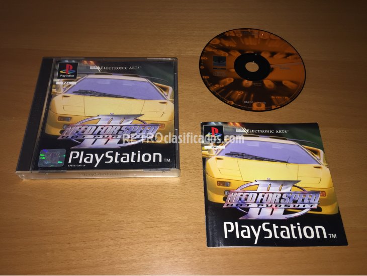 Need For Speed III original Pal España PSX 1