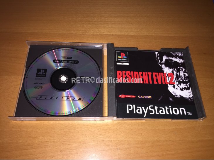 Resident Evil 2 juego original PlayStation 2