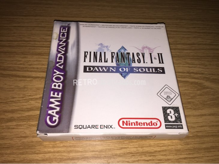 Final Fantasy I y II Dawn of Souls GBA 3