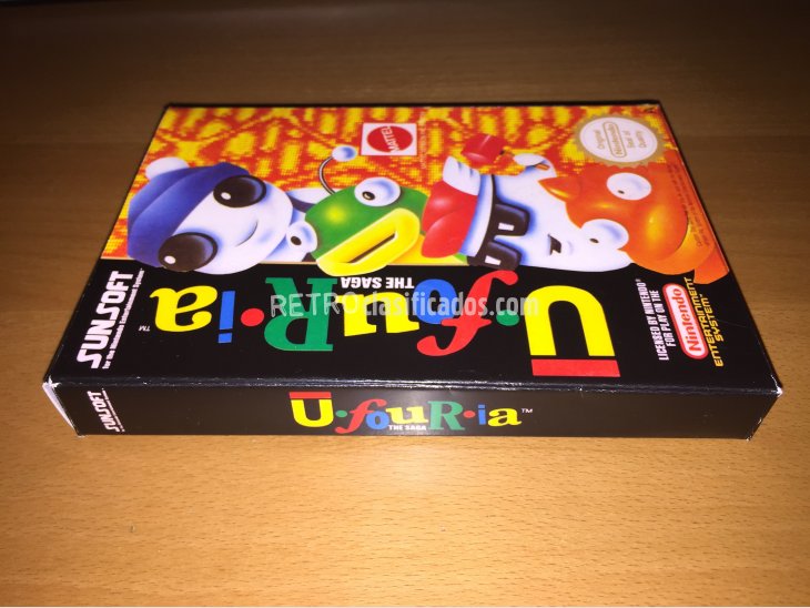 Ufouria juego original Nintendo NES 2