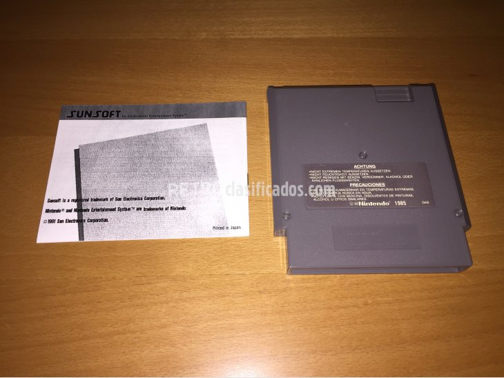 Ufouria juego original Nintendo NES 3