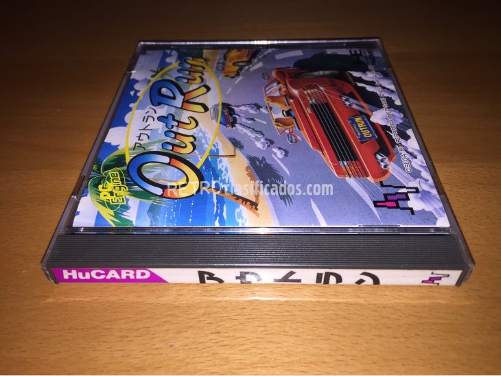 Out Run juego original PC-Engine 3